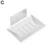 Soap Rack No Drilling Wall Mounted Double Layer Soap Dish Accessories Rack Holder Storage 2024 Bathroom C0E1