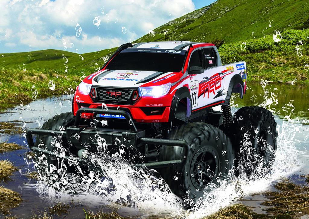 JOZEN DIRTMAX Scale Radio Control Toyota Hilux Revo TRD AXCR 2019 1/18 JRVT118-RD
