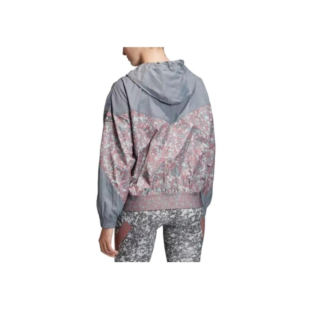 adidas X Stella McCartney Collaboration Повседневная удобная куртка с капюшоном Женская куртка Серая FI7977