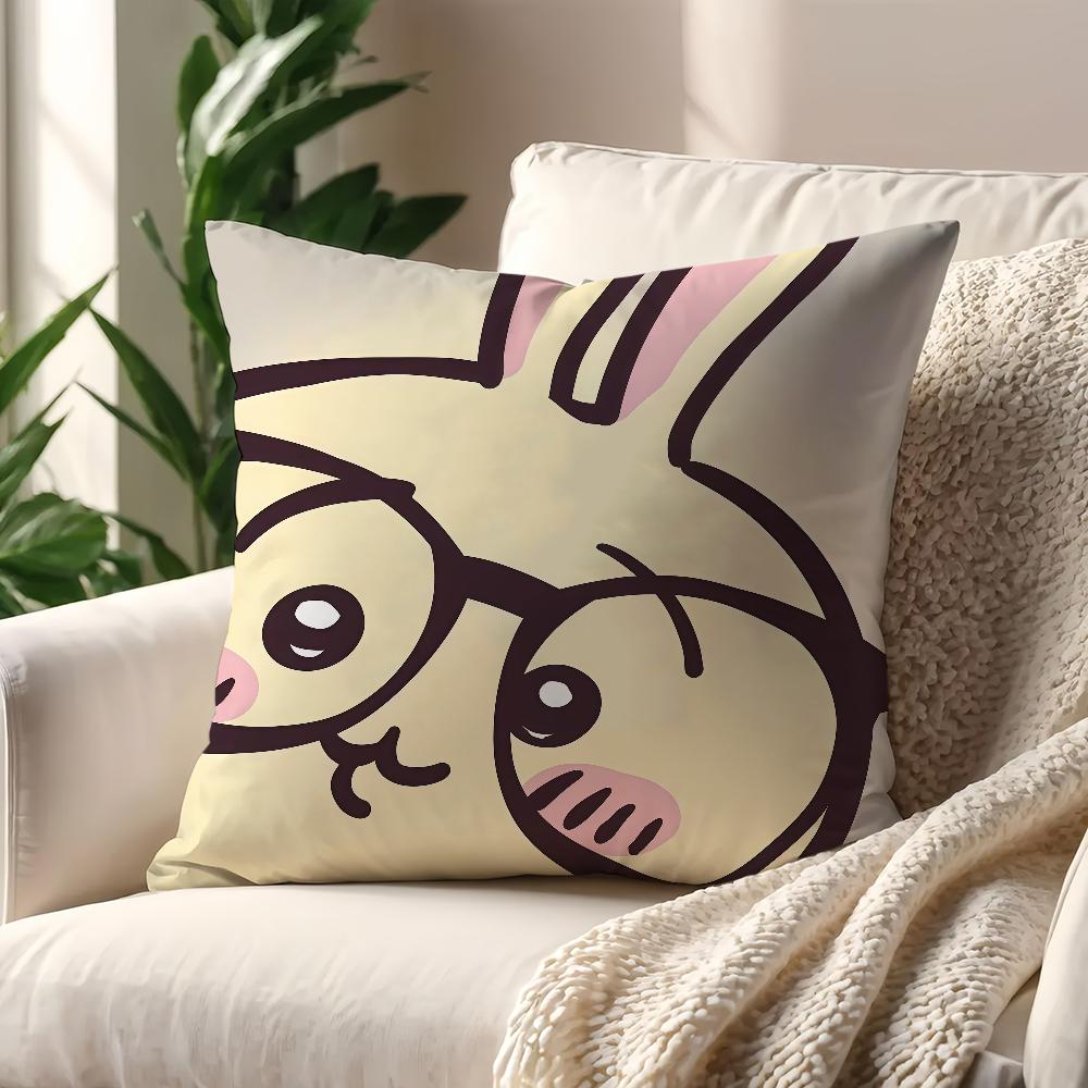 Cute CChiikawaS Kawaii cushion cover For Pillow Printing Sofa Decoration Home Car Room Coffee Shop Office Nordic Simplicity