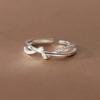 Xiaomi BF CLUB 925 Sterling Silver Ring For Women Jewelry Shinning Stars Open Vintage Handmade Ring Allergy For Party Birthday Gift
