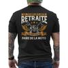 I Do Have A Biker Retirement Plan Motorcycle Motorcycling T-Shirt Printed On Back - Men'S T-Shirt - 100% - Crew Neck - Comfortable And Breathable
