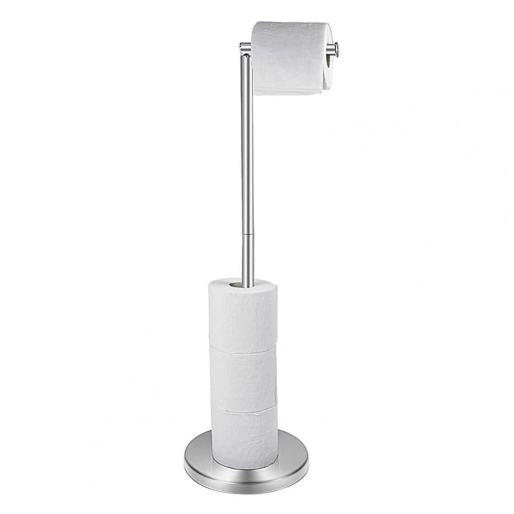 Stainless Steel Toilet Paper Stand Rustproof Tissue Rack Roll Paper Storage Rack Bathroom