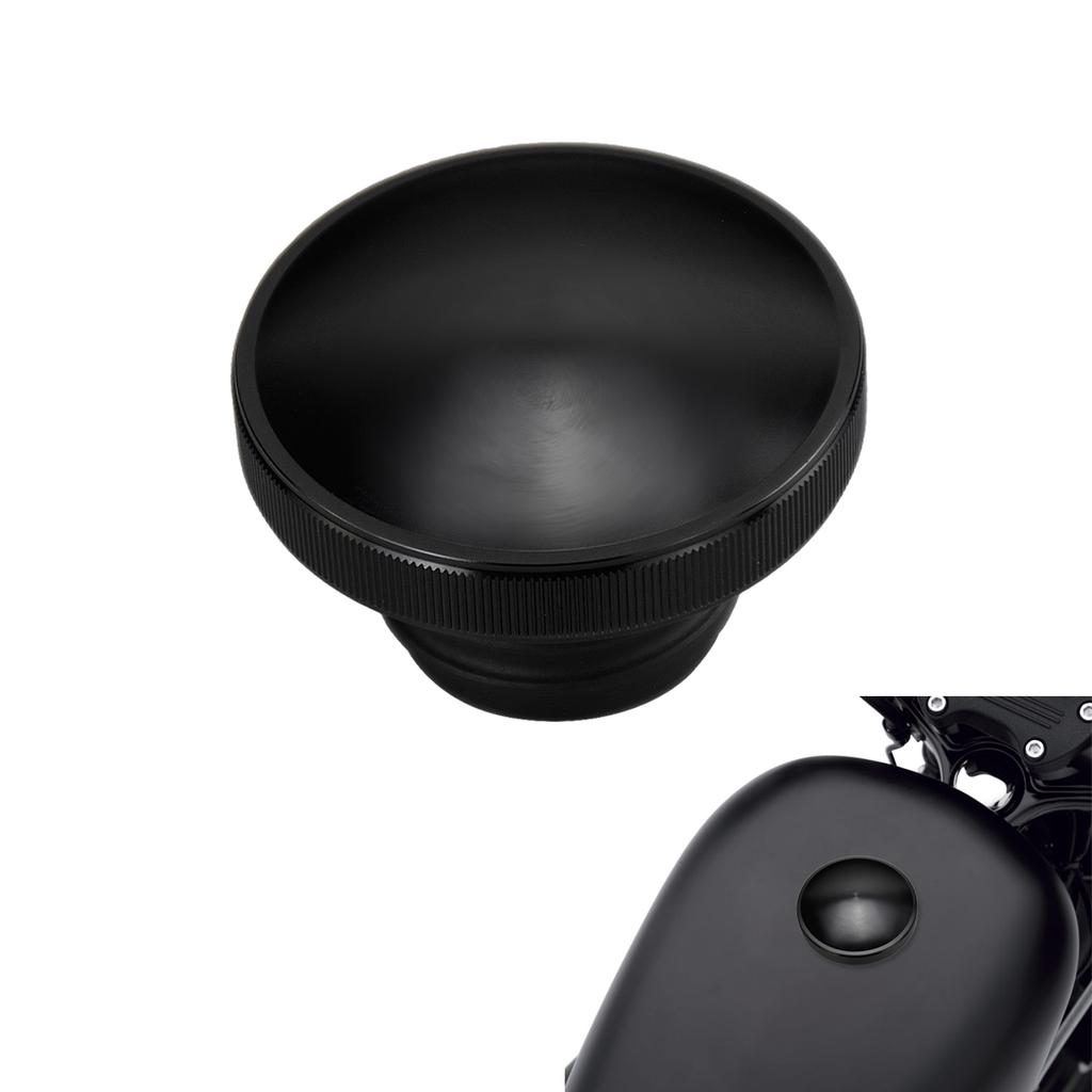 Motorcycle Oil Tank Cover Metal Fuel Tank Right-hand Thread Gas Cap For Harley Softail Fat Boy Sportster XL 883 1200 Dyna FLHR