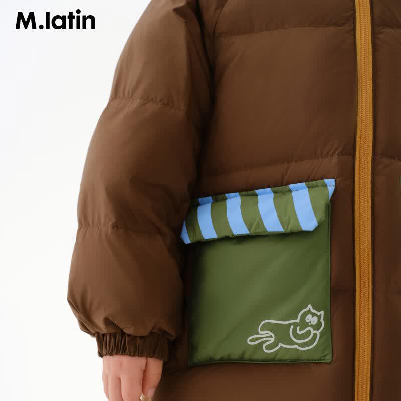 M.Latin Children's Printed Lightweight Down Jacket