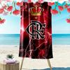 Flamengo Print Beach Towel, Large Soft Quick Dry Towel for Beach Camping Swimming