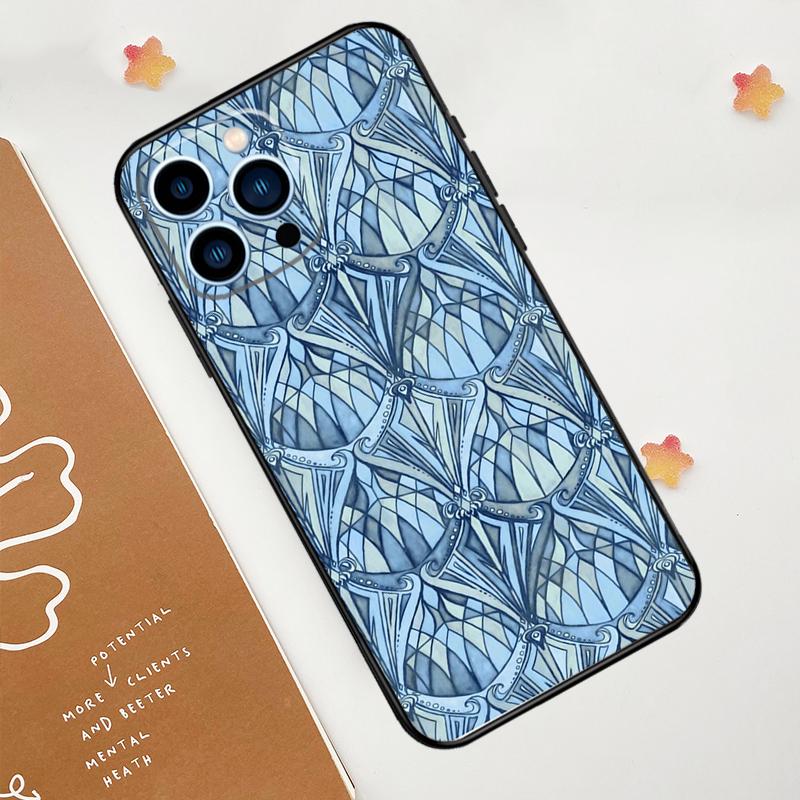 Чехол с приглушенной марокканской мозаикой для iPhone 15 16 14 13 12 11 Pro Max Plus X XR XS 12 13 Mini Аксессуары