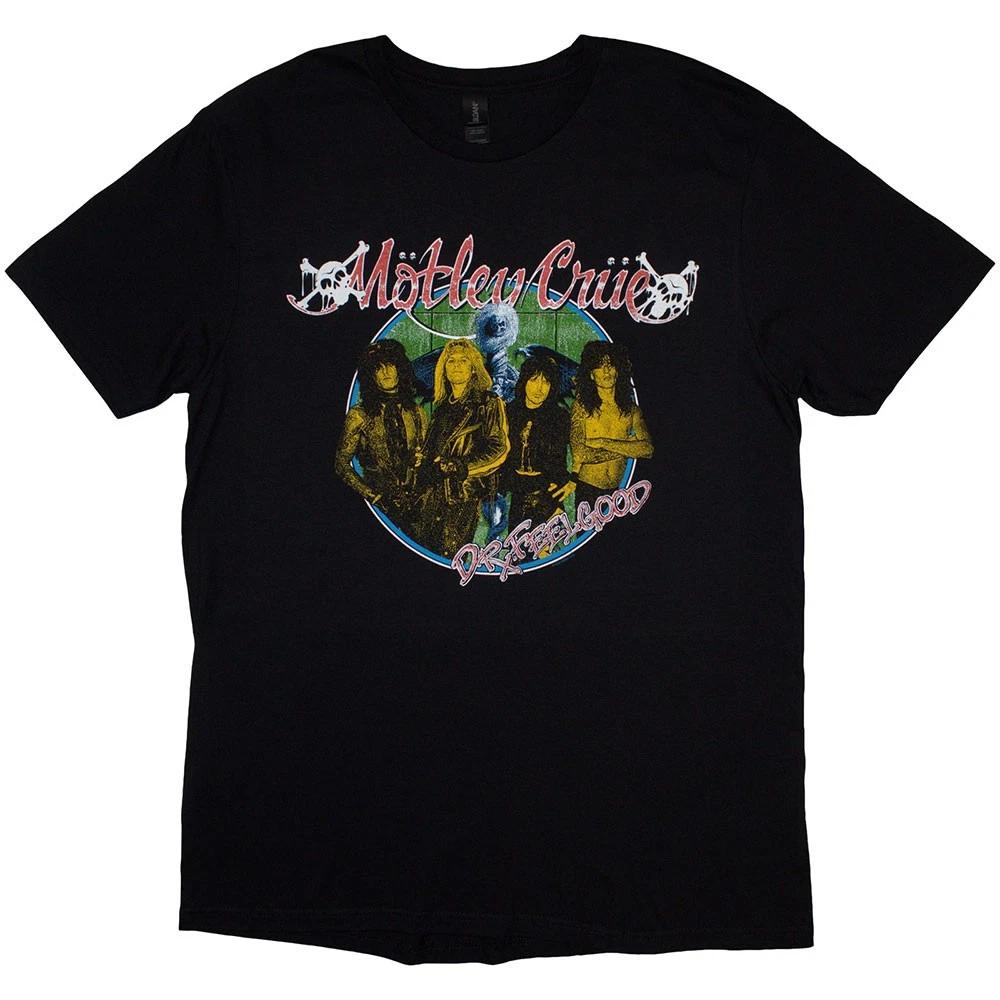 Motley Crue Dr Feelgood Circle Photo 1 Tee TShirt Unisexs