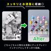 SAMIKAGO Acrylic Display for Display Display Acrylic Fan Activity Figure Tiered Nail Assembly Required 40 x 25 x 20 Stand, Transparent, Figures,