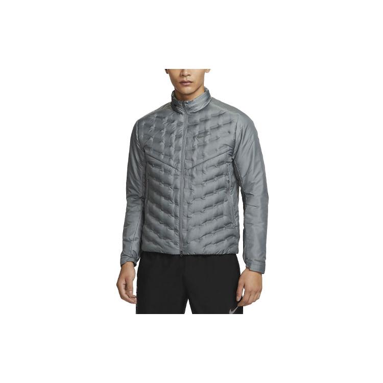 Nike Мужские куртки и пальто Therma Дымчато-серый FB7557-084
