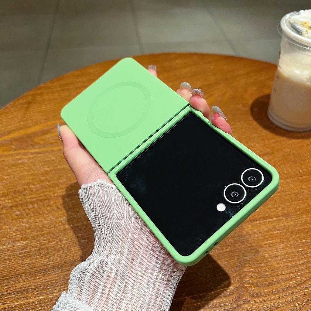 Магнитный складной противоударный чехол для телефона Samsung Z Flip7/6