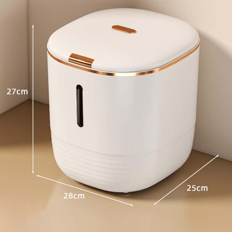 Бытовой пресс для ведра для риса, открытый, защищенный от насекомых, влагостойкий силиконовый герметичный ящик для хранения зерна, резервуар для риса, 10 кг, контейнер для хранения зерновых, дозатор еды