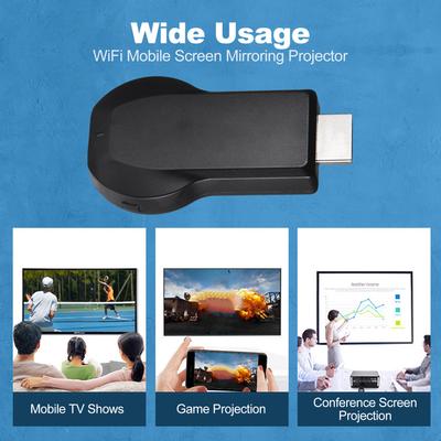 HD108P Беспроводной адаптер дисплея Miracast WiFi Мобильный экран зеркального приемника Dongle TV