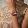 Gohuos 7820 Luxury Diamond Dial Wristwatch Waterproof Stainless Steel Watch for Ladies Elegant Simple Quartz Women's Watches