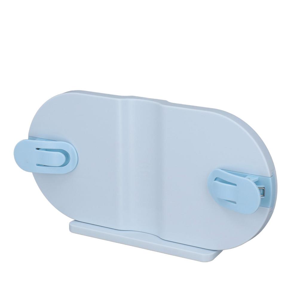 Подставка для чтения книг с регулировкой ширины, синяя, компактная, портативная, для мобильных телефонов, планшетов, держатель для книг