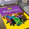 Wiggles Show Floor Mat Design for Entryway Outdoor Study room Dining Room Antislip Carpet Anime Office Decor Spiritual Gift