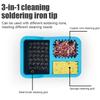 High Performances Soldering Iron Tip Cleaner 360° Cleaning Welding Head Cleaner  Electronic Repair