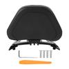 Black Leather Passenger Backrest with Bracket Replacement for Gold Wing Automatic DCT 2018?2021