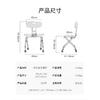Foldable Shower Chair with Backrest - Adjustable Pregnancy Bath Stool, Ideal for Special Needs & Elderly Safety