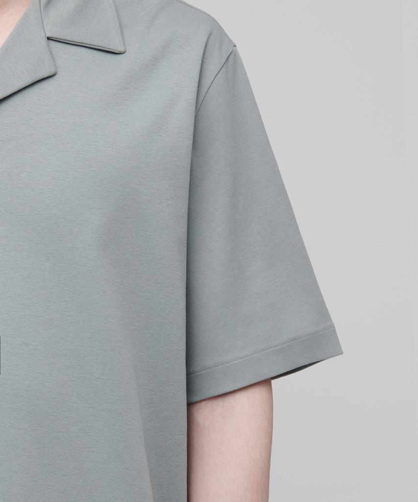 MUSINSA STANDARD Open Collar Polo Shirt [Dusty Mint]