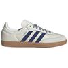 adidas Samba OG Off White темно-синие женские кроссовки кремовые прозрачно-небесные JI3907