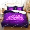 3D Печать Музыкальная Группа Arctic Monkeys Комплект Постельного Белья Пододеяльник Комплект Постельного Белья Чехол на Одеяло Наволочка Одеяло Размер King Queen Мальчики Взрослые96