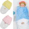 Newborn Baby Unisex 0-6months Receiving Blankets Cartoon Style Cotton Baby Swaddling