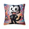 Пользовательская наволочка для подушки Disney Felix The Cat Аниме 40x40 см Декоративная Мультяшная Kawaii Роскошная Наволочка Мягкая Наволочка