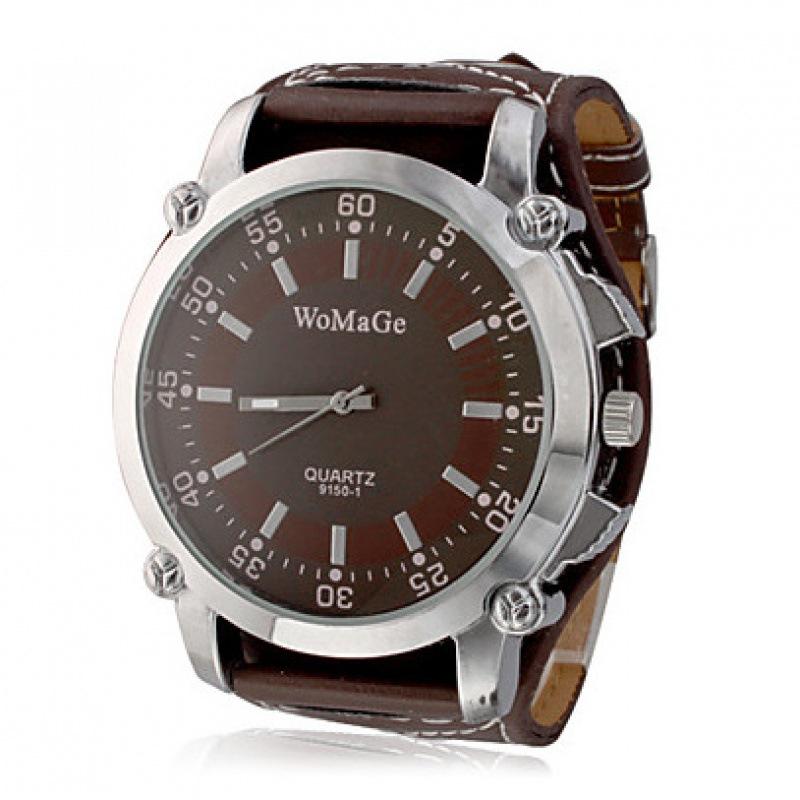 Модные часы с поясом, кварцевые часы, мужские и женские часы