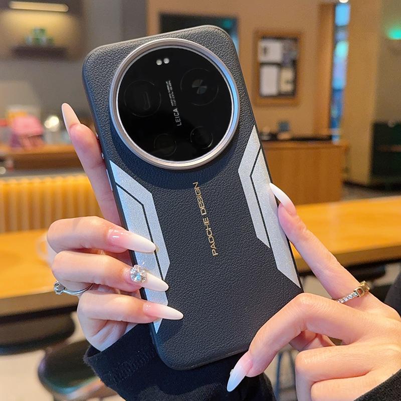 Для Xiaomi Mi 17 Ultra Чехол Роскошный Магнитный Чехол-крышка из ПУ Кожи MagSafe Защитная Задняя Крышка для Xiaomi Mi 17 15 14 Ultra
