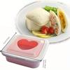 Форма для сэндвичей DIY Инструмент Love Heart Shape Bread Toast Maker Mould Cutter Love Breakfast Kitchen Breadware