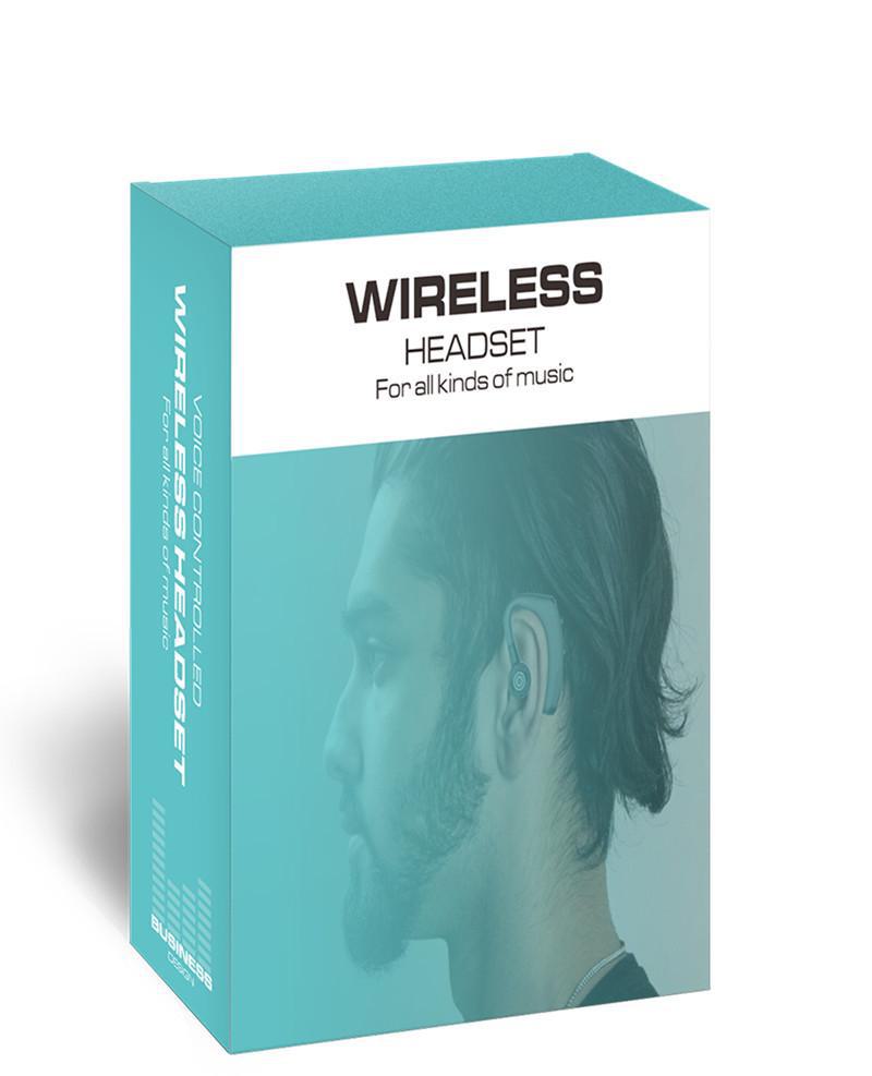 Bluetooth-гарнитура V9: Модернизированные наушники-крючки V8 Business с технологией CSR Stereo и беспроводным подключением.