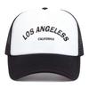 Summer LOS ANGELES Print Baseball Hat Outdoor Sports Breathable Mesh Hats Fashion Cotton Cap Hip Hop Caps Couple Hat