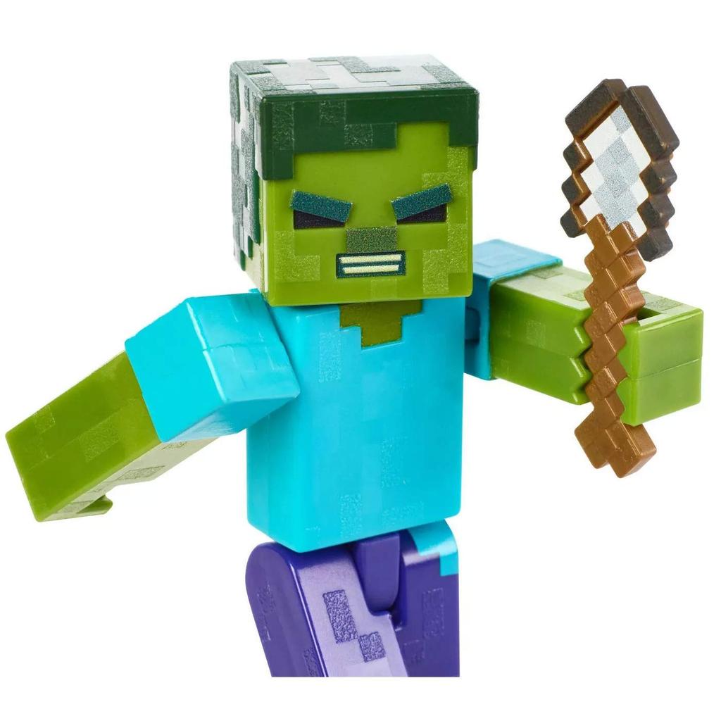 Minecraft Comic Mode Zombie Action Figure