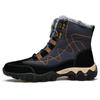 Men's Outdoor High-top Warm Hiking Shoes Thickened Casual Cotton Boots
