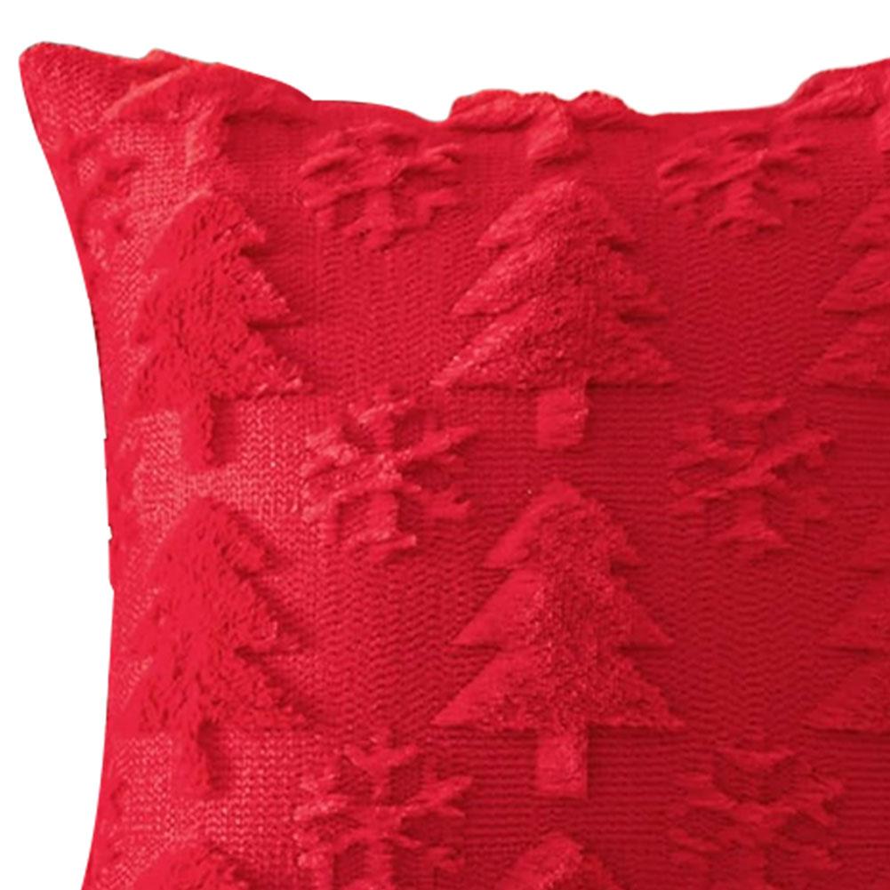 Christmas Pillow Covers Christmas Tree Snowflake Throw Pillow Covers Cushion Cover Winter Holiday Decor for Sofa Living Room