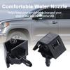 360 Degree Adjustable Car Front Windshield Wiper Adjustable Plastic Washer Nozzle Easy Installation Fan Spray Jet for Nissan Qashqai