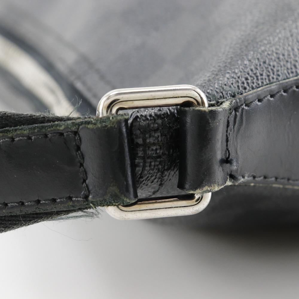 Louis Vuitton Mick PM Shoulder Bag N41211 Black Damier Grafitto Canvas Mens Used