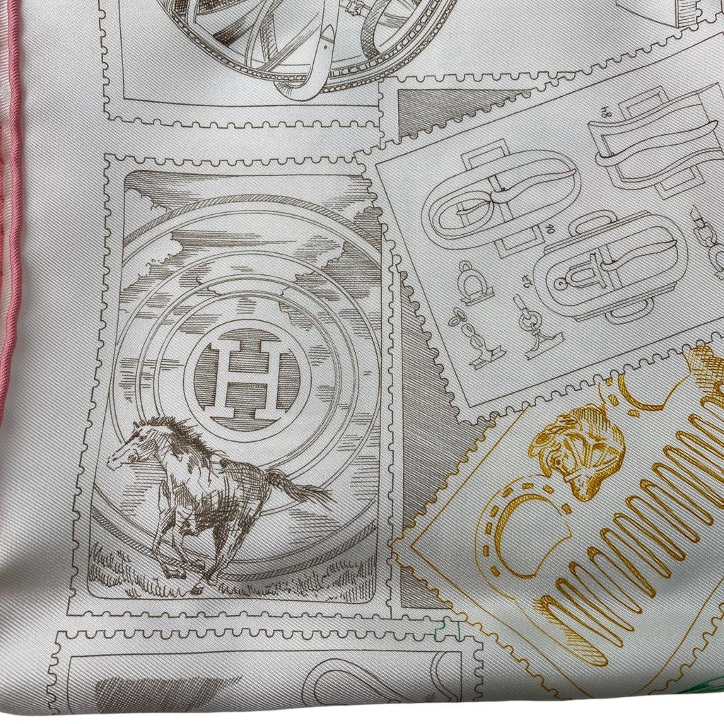 Used HERMESscarf Silk Women