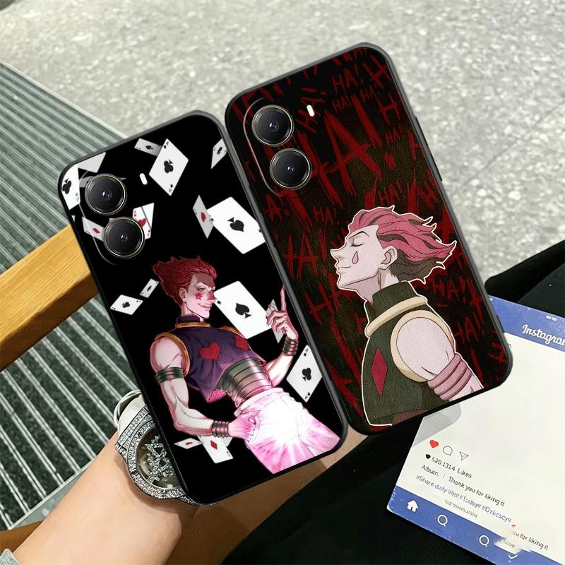 Чехол для телефона Hunter X-Hunters Hisoka Soft для Xiaomi Poco X5 X6 X7 X8 Pro Max X3 F7 F8 Ultra M8 M7 M6 M5 Redmi 15 15C 14C 13C 12C
