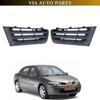 Передний бампер верхняя центральная решетка черная для Megane Mk2 2006-2009 левая правая высокое качество комплект из 2 частей 7701476893