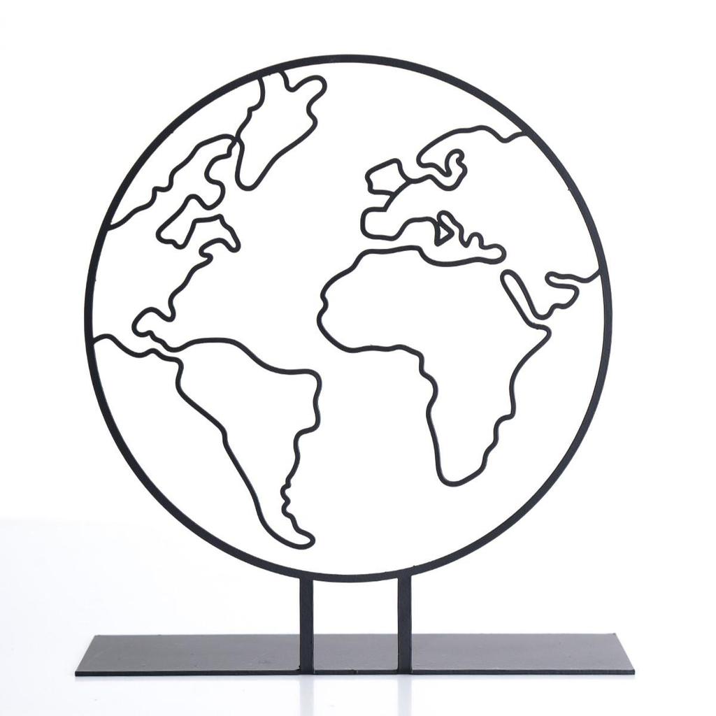 MUYIKA Металлическая настольная статуэтка Foglia 22х20см Bbl-m