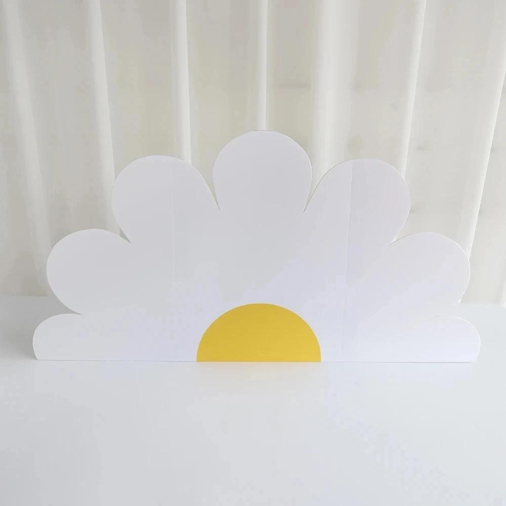 Foam Daisy Party Background White Daisy Birthday Decor Creative DIY Cardboard Cutout Home