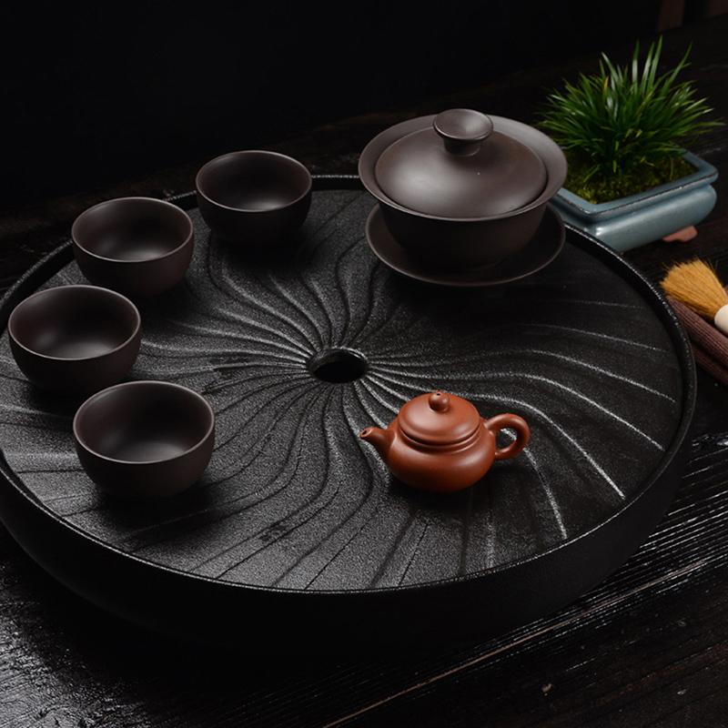 1 шт. фиолетовый глиняный чайник для чая, карманный чайный набор для домашних животных, украшения для чая