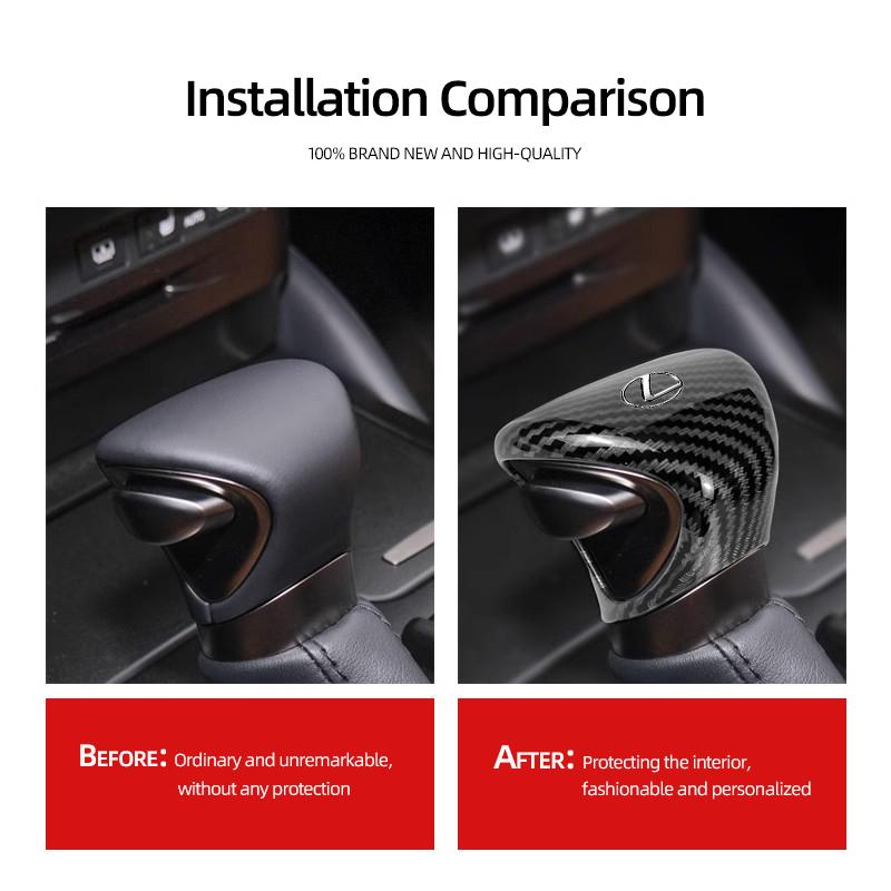 Чехол на ручку переключения передач автомобиля, защитный чехол для ручки механической коробки передач для Lexus F SPORT ES RX NX LS UX LM LX GX LC RZ IS CT GS RC HS SC TX L