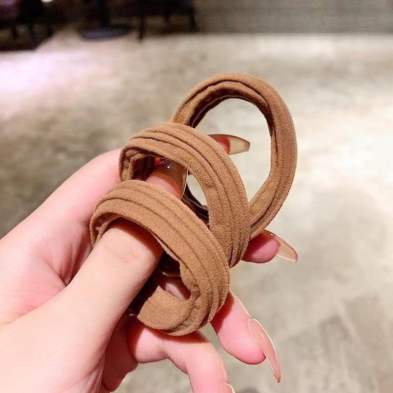 Сумка женская эластичная бесшовная веревка для волос прочная для девочек без складок держатель для хвоста резинка аксессуары для волос