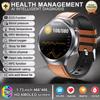 2025 New Uric Acid Blood Pressure Blood Oxygen Body Analysis Smart Watch ECG+PPG Clock Bluetooth Call Smart Watch Men Fatigue Monitoring