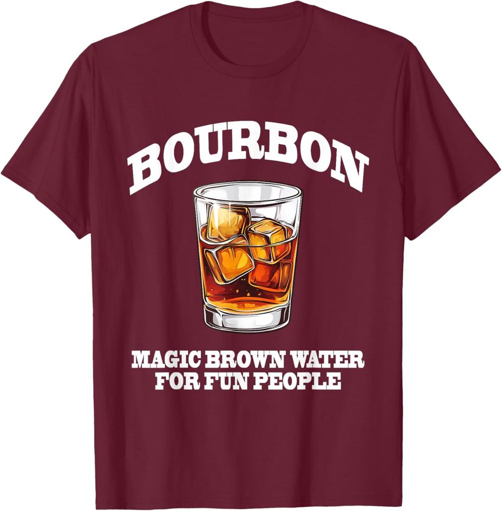 Funny Bourbon Magic Brown Water Bourbon Lover Unisex T-Shirt