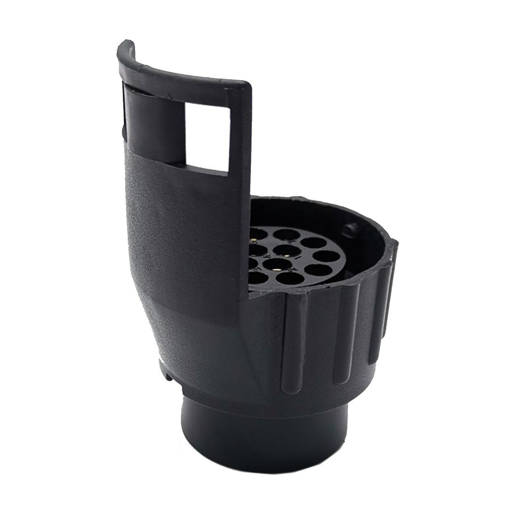 Car Caravan Accessories 7 Pin To 13 Pin Plug Adapter Trailer Connector 12V Towbar Towing Waterproof Plugs Socket Adapter