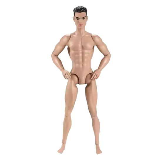 45663 Масштабное Мускулистое Мужское Тело Фигурки Экшн со Съемной Головой, Высокоартикулированная Многосуставная Фигурка, Украшение